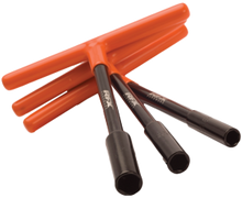 T Bar Set Black/Orange 8mm/10mm/12mm