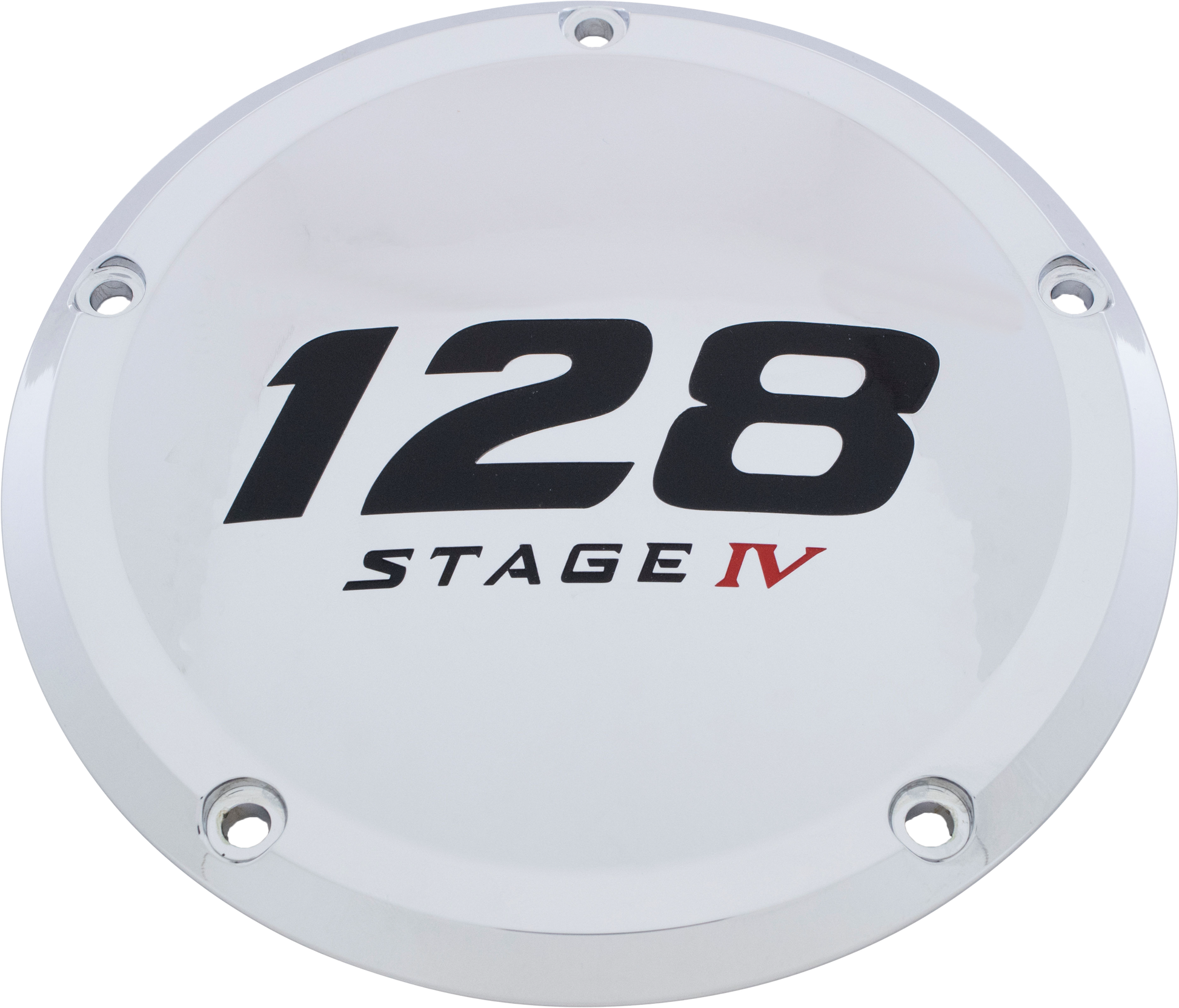7   M8 Flt/Flh Derby Cover 128 Stage Iv Chrome