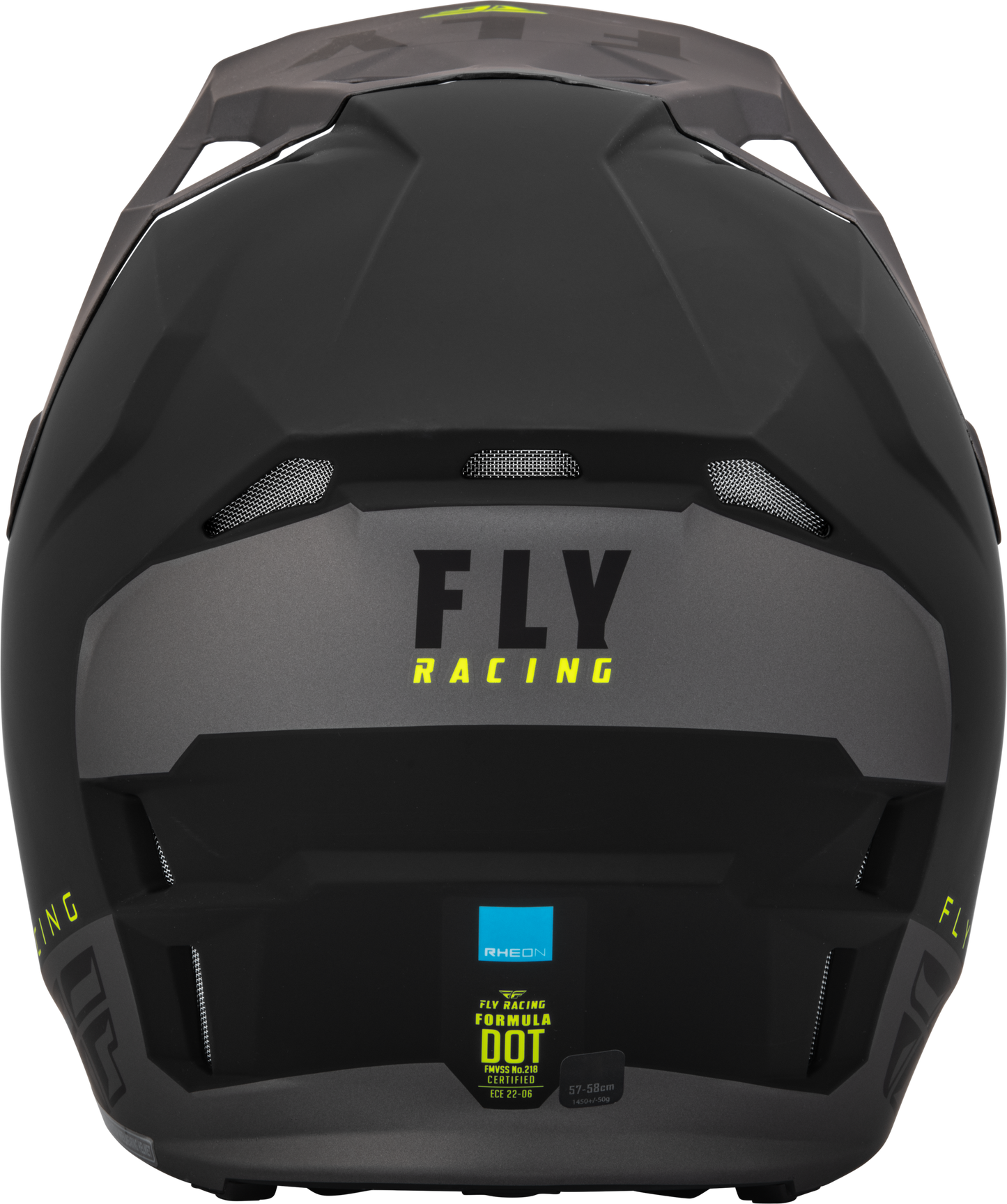 Formula Cp Slant Helmet Matte Black/Grey/Hi Vis Xl