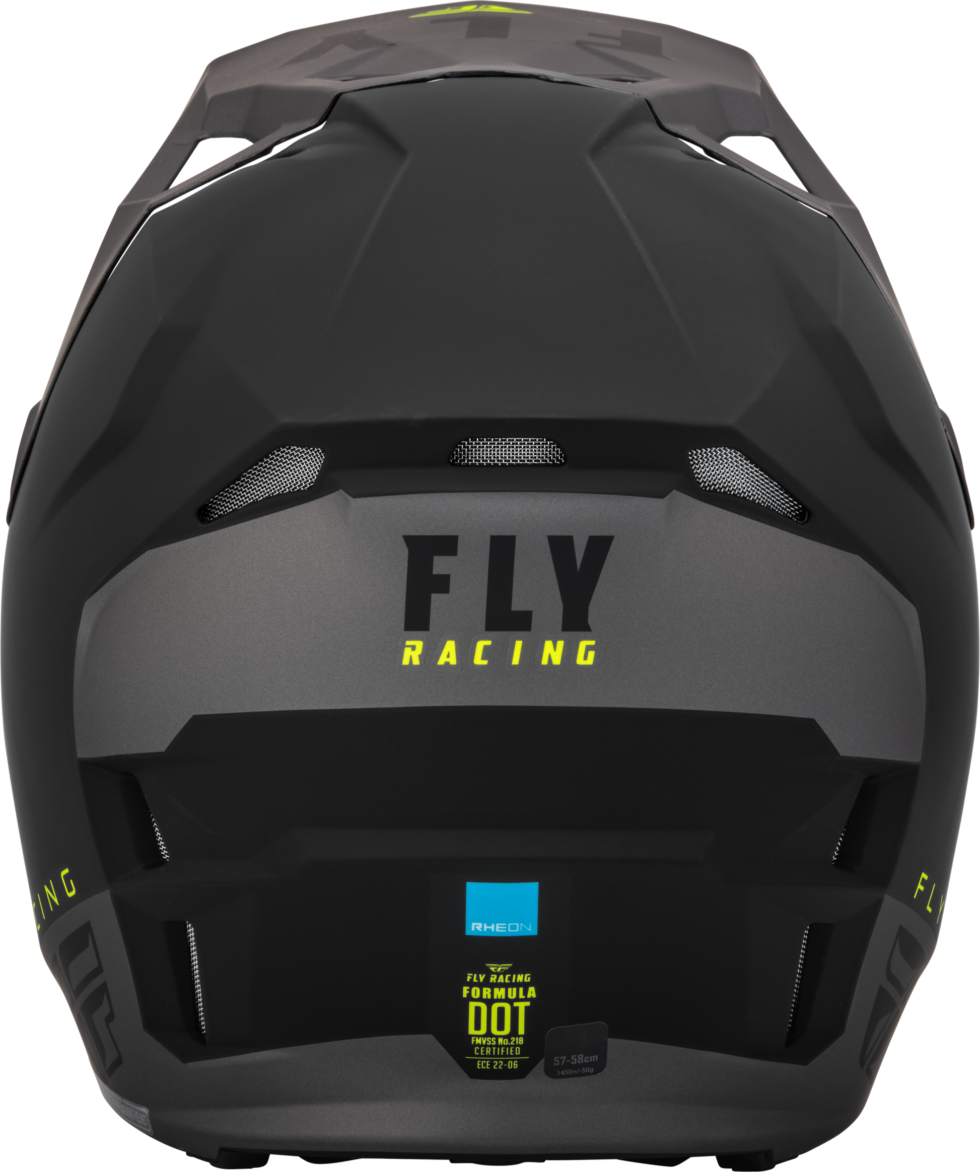 Formula Cp Slant Helmet Matte Black/Grey/Hi Vis Lg