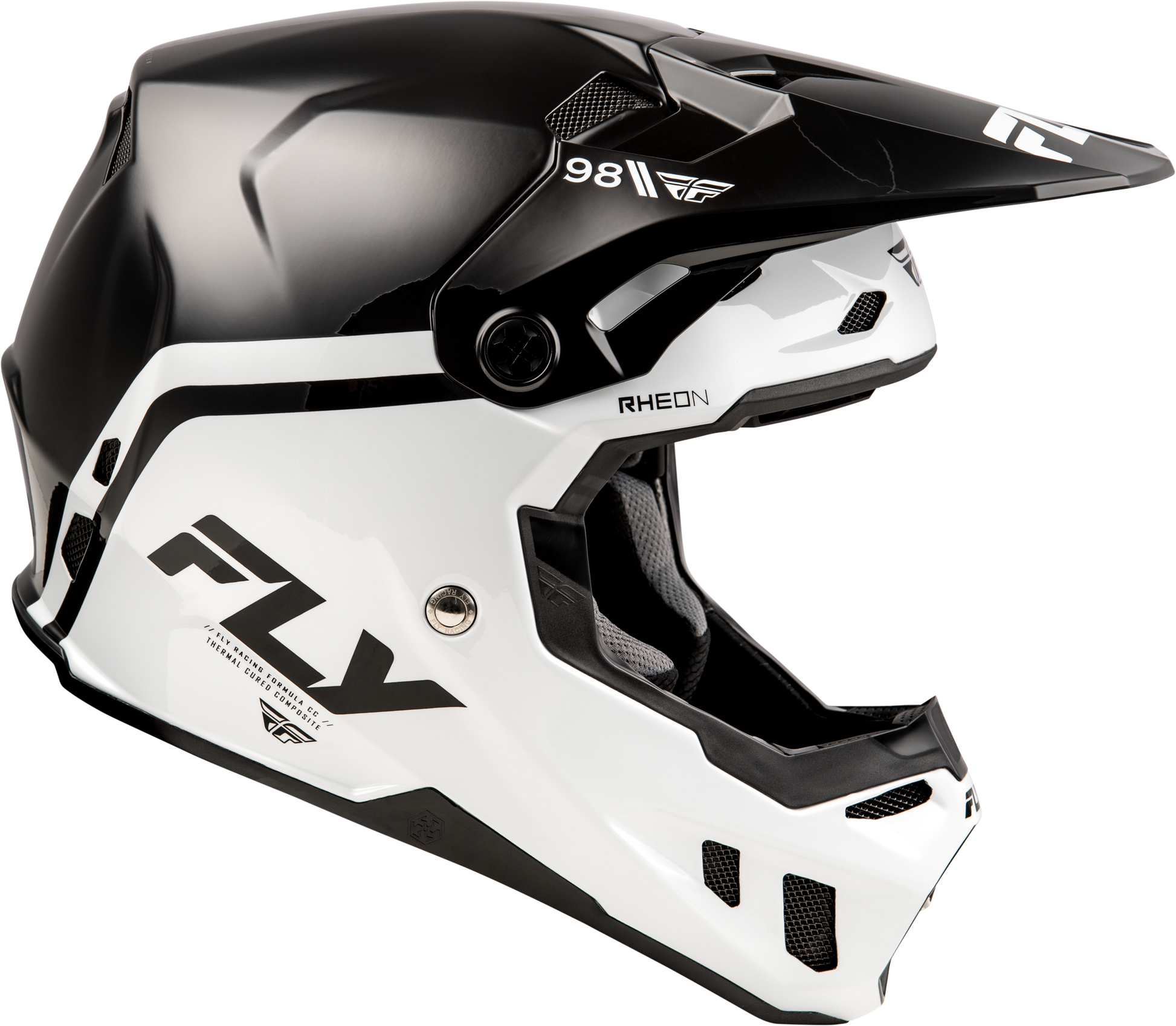 Formula Cc Objective Helmet Black/White Sm