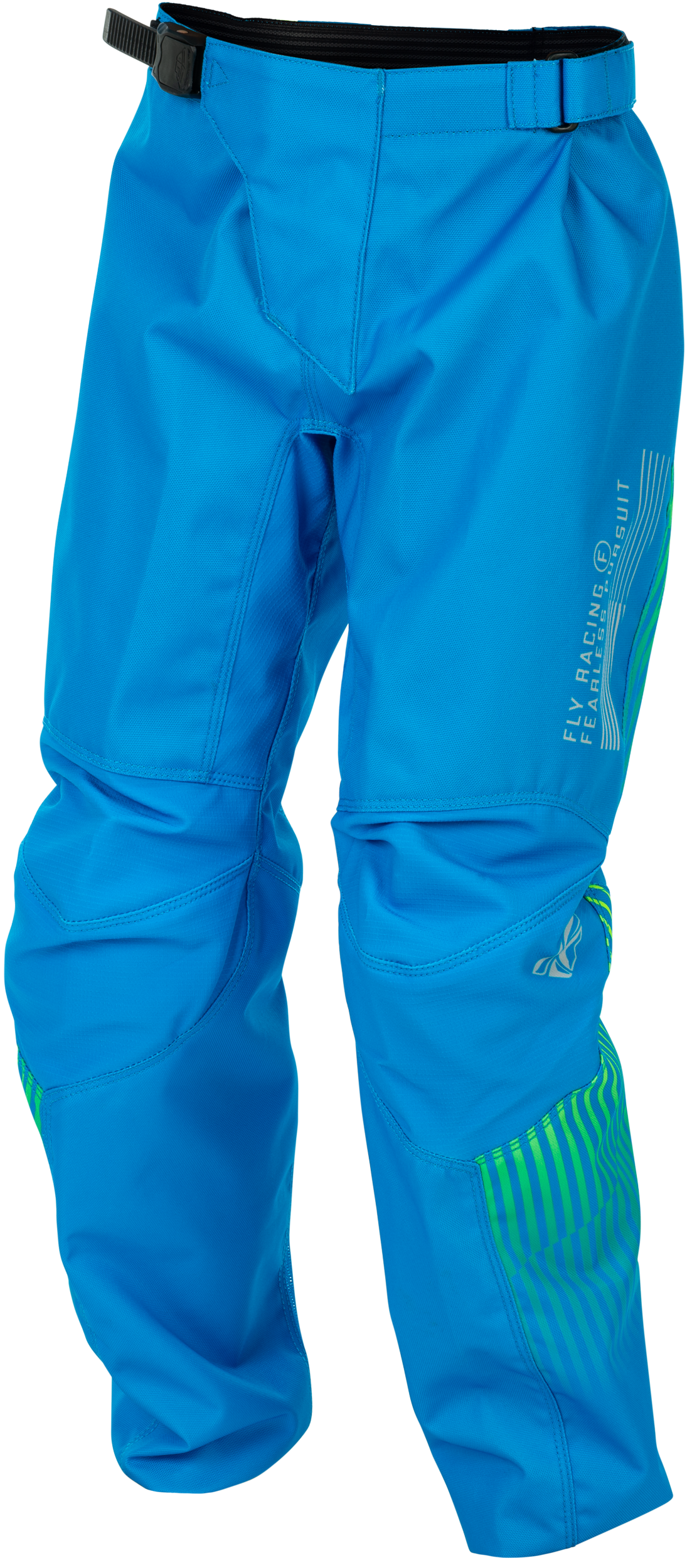 Youth F 16 Pants Blue/Hi Vis Sz 24