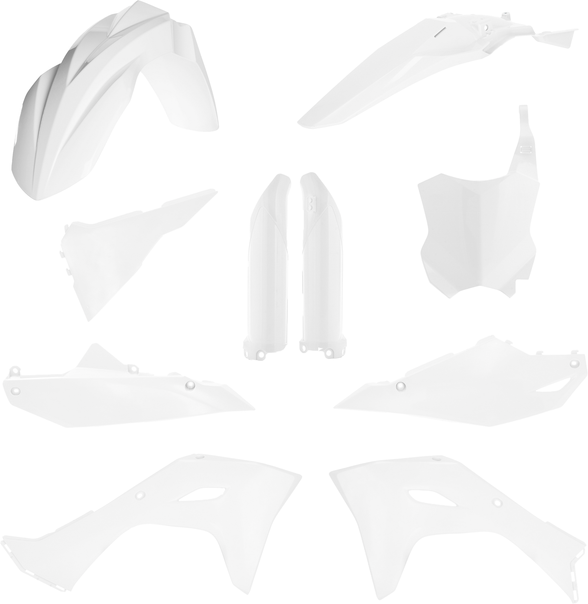 Full Plastic Kit Kaw White