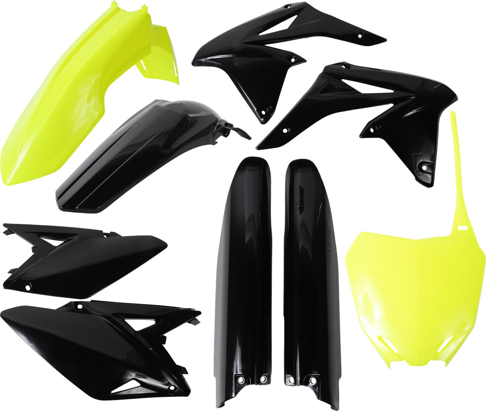 Full Plastic Kit Fluorescent Yellow/Black