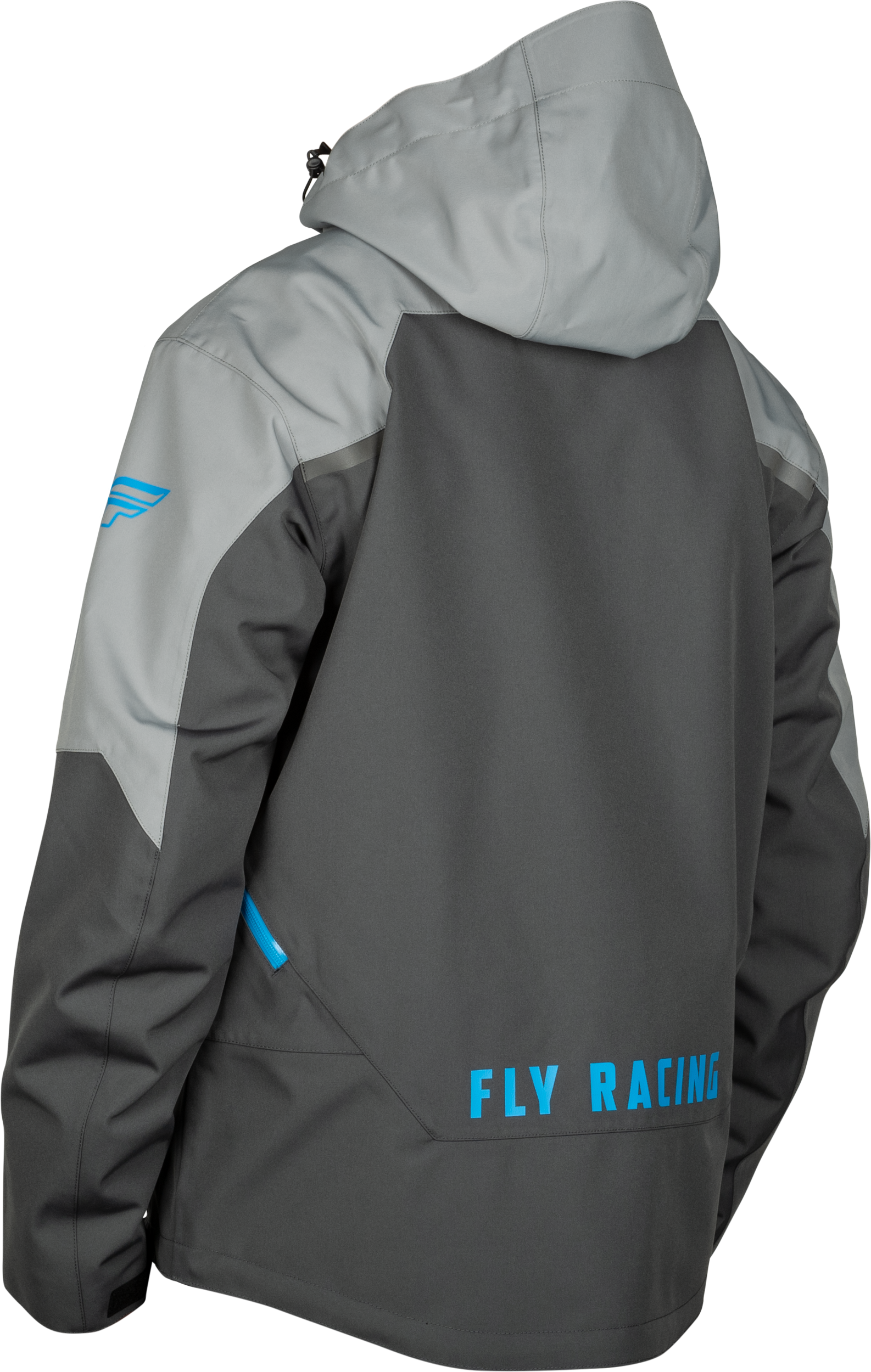 Carbon Jacket Grey/Blue Sm