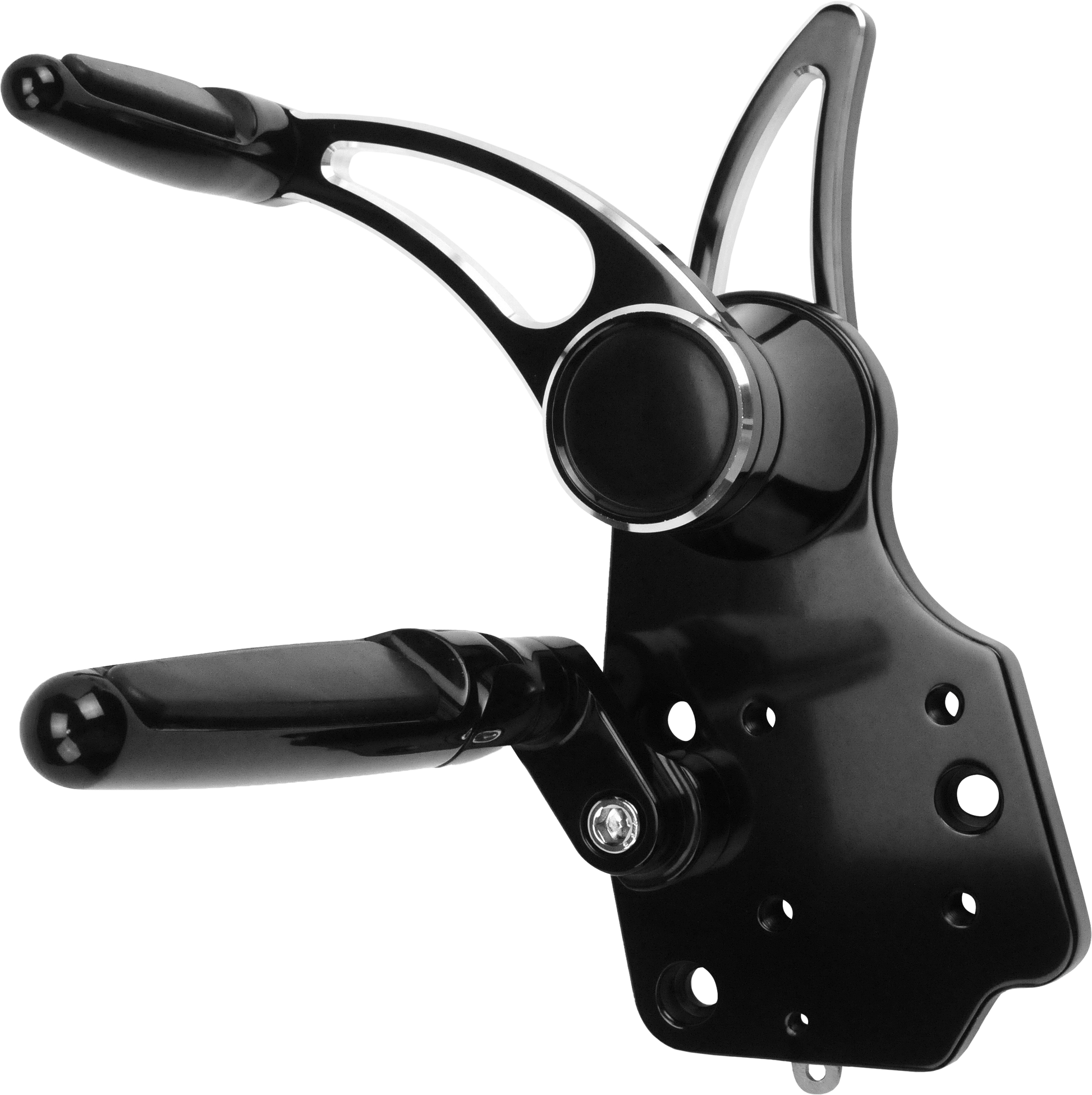 Forward Cntrls Black Slotted Flh 14 Up