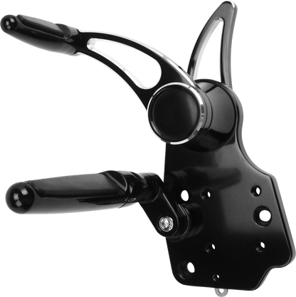 Forward Cntrls Black Slotted Flh 14 Up