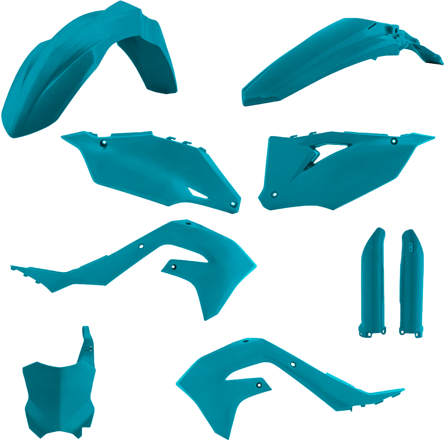 Full Plastic Kit Kaw Teal Metallic