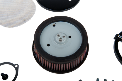 X Force Air Cleaner Kit Black/Raw