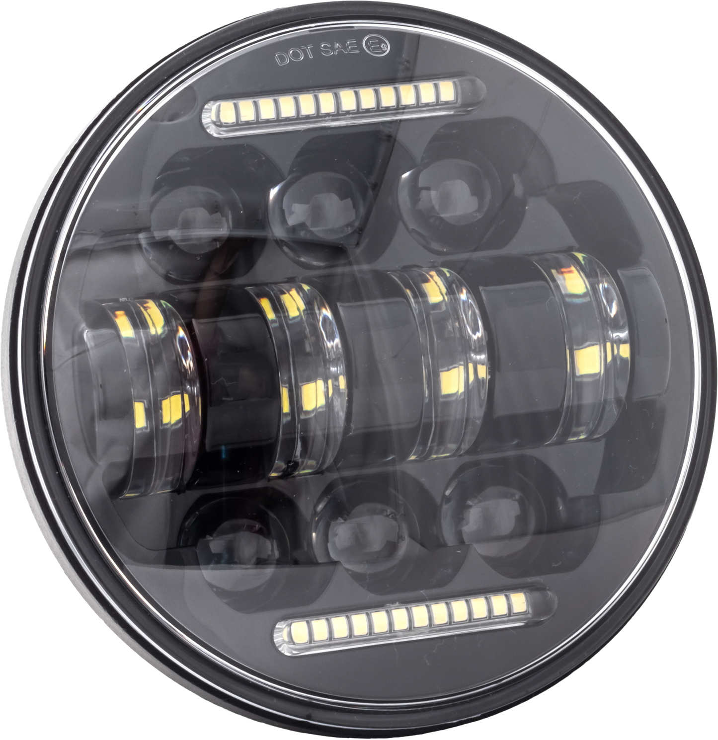 5.75" Led Headlight Black
