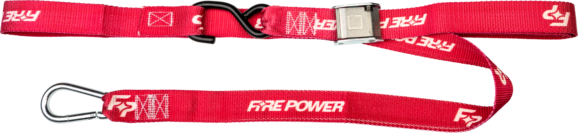 1.5" Tie Down Soft Tie Red 2/Pk