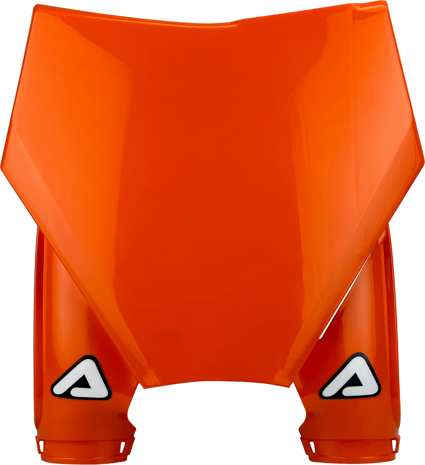 Front Number Plate Ktm Orange