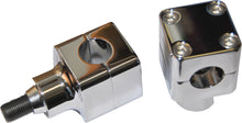 Stubby Chubby Springer Risers Chrome