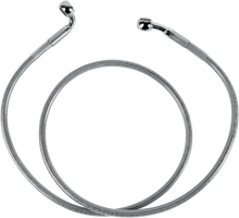 DRAG SPECIALTIES Brake Line - Front (Upper) - Stainless Steel 640210