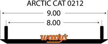 WOODY'S Mini Sled Runner - Trail - 4" - 60° - Arctic Cat EAT3-0212