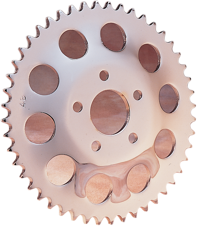 DRAG SPECIALTIES Rear Sprocket - 49 Tooth - Chrome 19432P