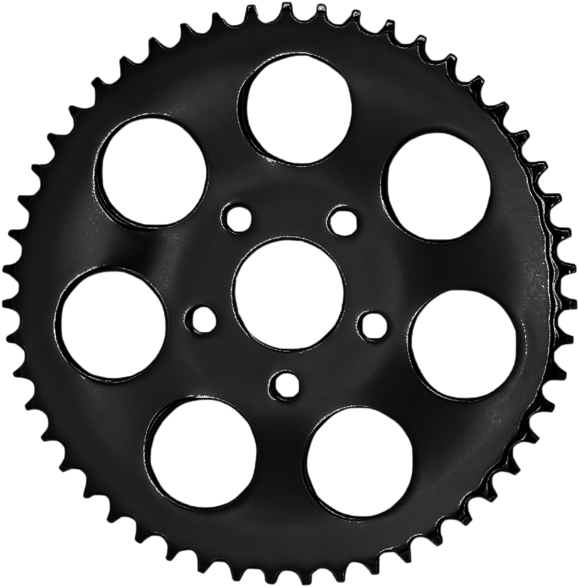 DRAG SPECIALTIES Rear Sprocket - Black - Flat - 48 Tooth 19366EB