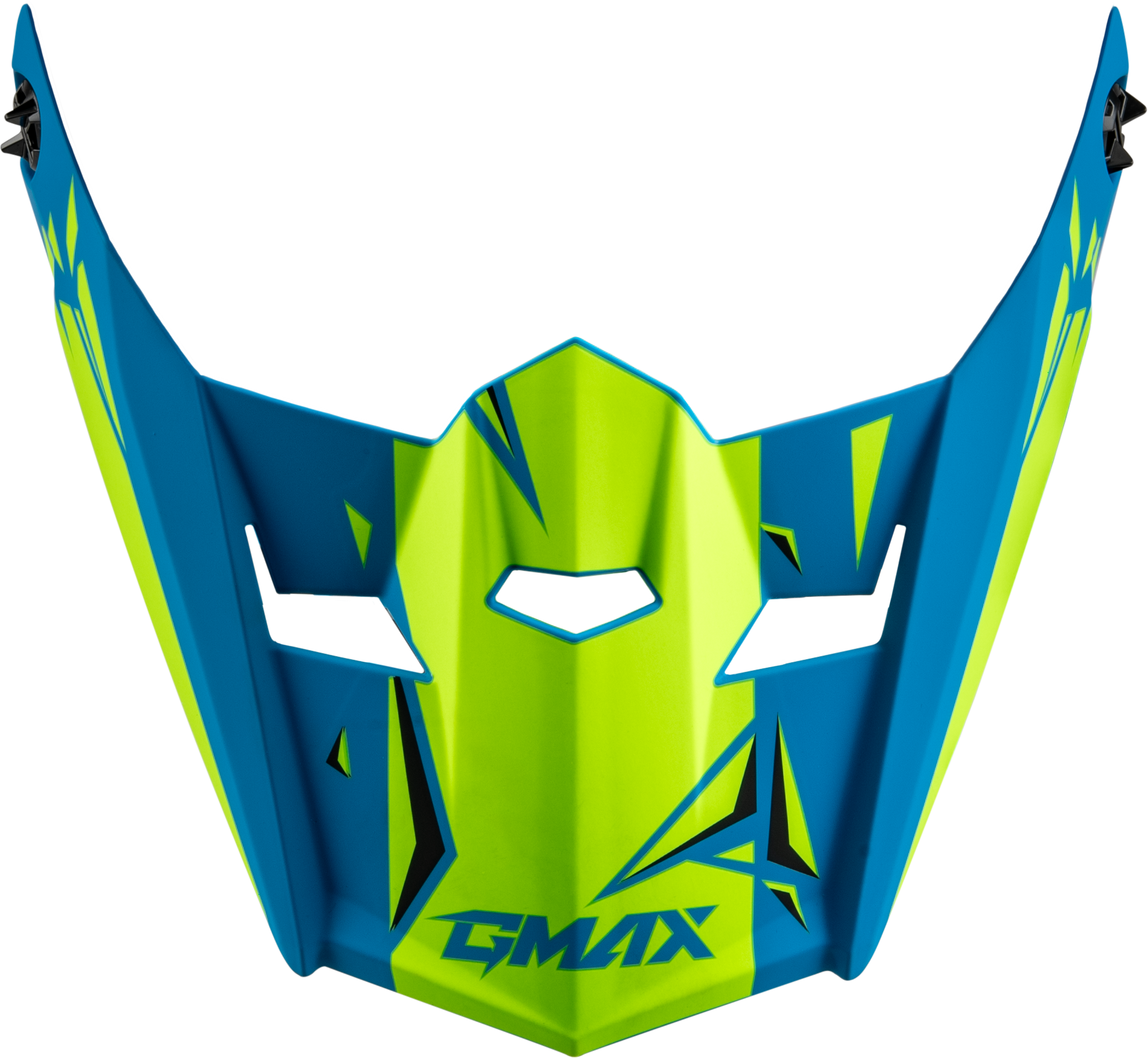 Youth Mx 46y Unstable Visor Matte Blue/Green Ys Yl