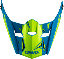 Youth Mx 46y Unstable Visor Matte Blue/Green Ys Yl