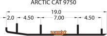 WOODY'S Top-Stock™ Hard Surface Bar - 60° - Arctic Cat HSA-9750