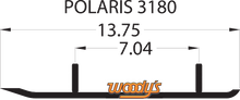 WOODY'S Executive Series™ Flat-Top® Runner - 8.0" - 60° - Polaris TPI-3180