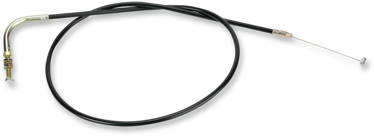 PARTS UNLIMITED Black Vinyl Throttle Cable - Arctic Cat 0687-120