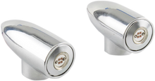 PAUL YAFFE BAGGER NATION LightningBullet - Marker LIghts - Amber - Chrome LB-F-AMB-C