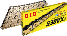 DID 530 VX3 - Chain - Gold - 25 Feet 530VX3G25FT