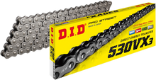 DID 530 VX3 - Drive Chain - 116 Links - Natural M530VX3X116ZB
