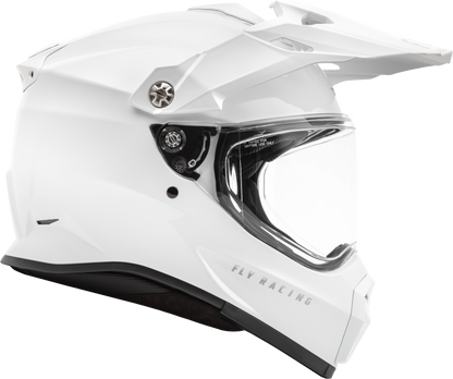 Trekker Solid Helmet White Sm