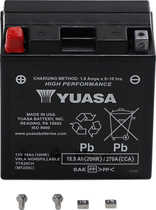 YUASA Battery - FA - YTX20CH YUAM7220C