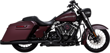 VANCE & HINES 4-1/2" Torquer Mufflers for '95-'16 FL - Black 46673