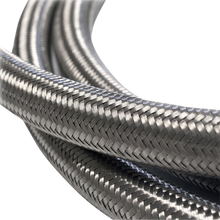 JAGG OIL COOLERS Fiber Braided Hose - Stainless Steel - 10' 21-JSSN06-10