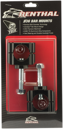 RENTHAL Bar Mount - 36Tech - No Offset CL061