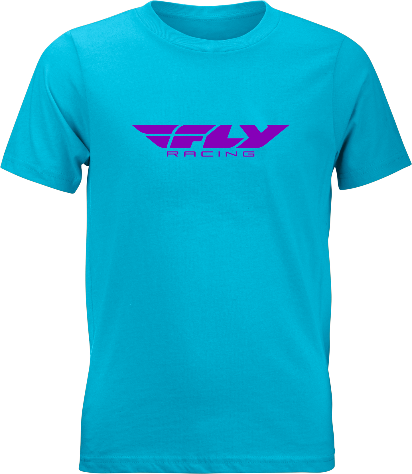 Youth Fly Corporate Tee Blue/Purple Yl