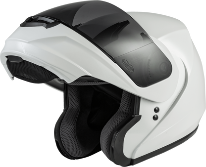 Md 04 Modular Helmet Pearl White Sm
