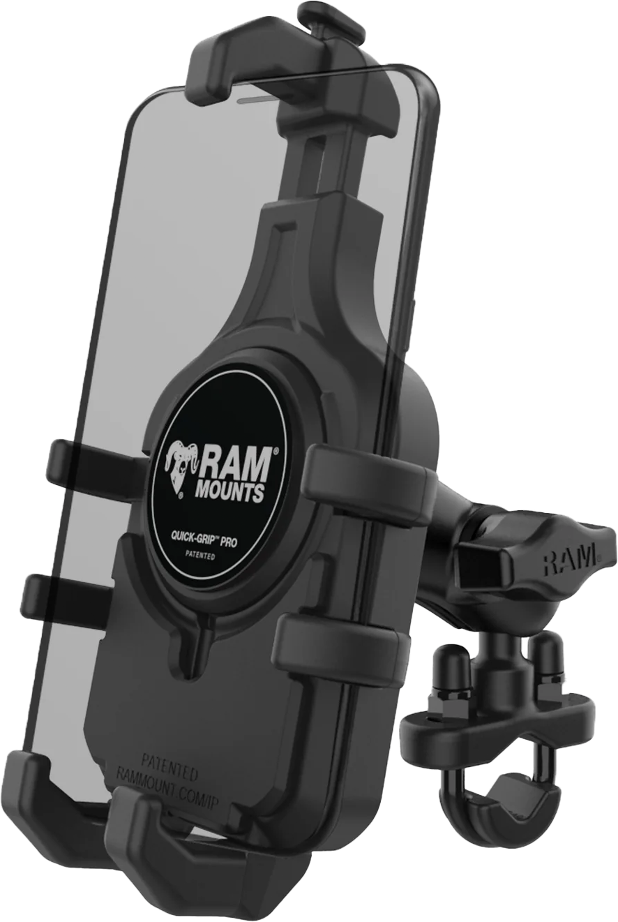 Quick Grip Pro Handlebar Phone Mount Short