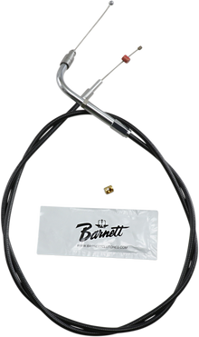 BARNETT Black Vinyl Throttle Cable - +6" Size - 40" Length 101-30-30048-06