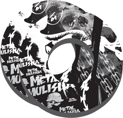 FACTORY EFFEX Grip Donuts - Metal Mulisha White/Black 14-67950