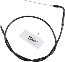 BARNETT Stealth Series Throttle Cable - +3" - Dyna/FXR/Softail 131-30-30015-03