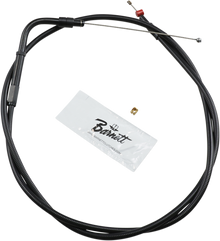 BARNETT Stealth Series Throttle Cable - +6" - Dyna/FXR/Softail 131-30-30015-06