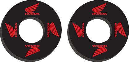 FACTORY EFFEX Grip Donuts - Honda Red/Black 22-67300