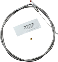 BARNETT Stainless Steel Throttle Cable - +8" - '96-'07 Touring 102-30-30018-8