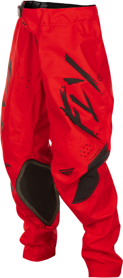 Kinetic Stoke Pant Ca/Ny Red/Black Sz 18