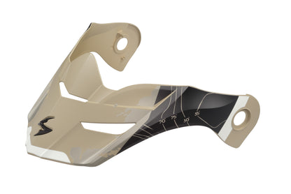 Exo At960 Peak Visor Topographic Sand/Black