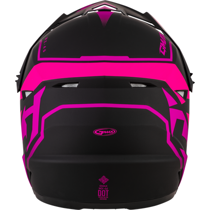 Mx 46 Compound Helmet Matte Black/Pink Xl