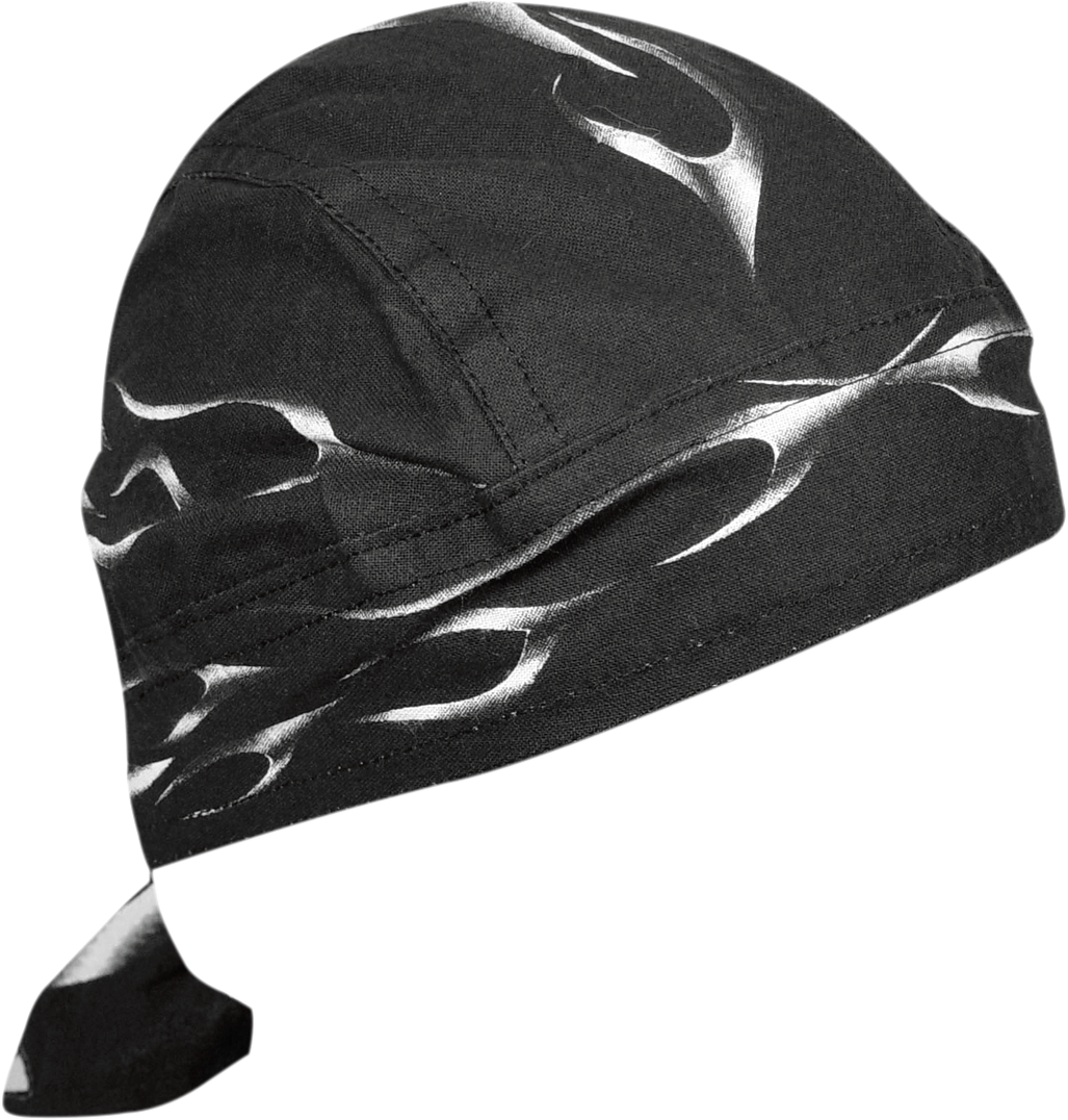 ZAN HEADGEAR Flydanna® Head Wrap - Black Tank Flame Z353
