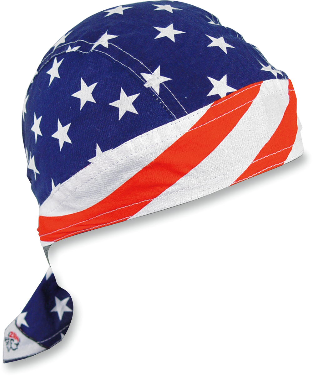 ZAN HEADGEAR Flydanna® Head Wrap - Stars and Stripes IV Z476