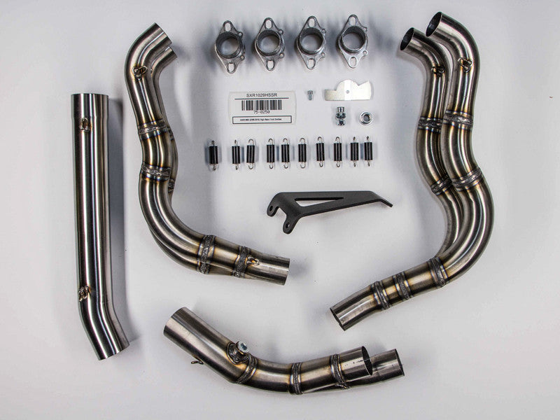 Hindle Suzuki GSXR1000 (09+) with Evolution Polished SS Muffler