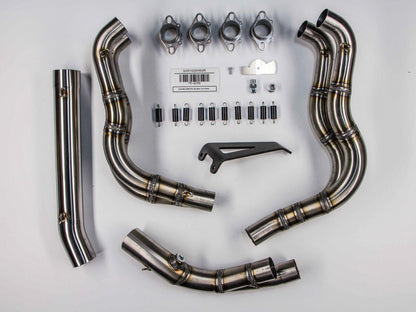 Hindle Suzuki GSXR1000 (09+) with Evolution Polished SS Muffler